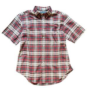 Ralph Lauren Plaid Classic Fit Short Sleeve Button Down Shirt XL